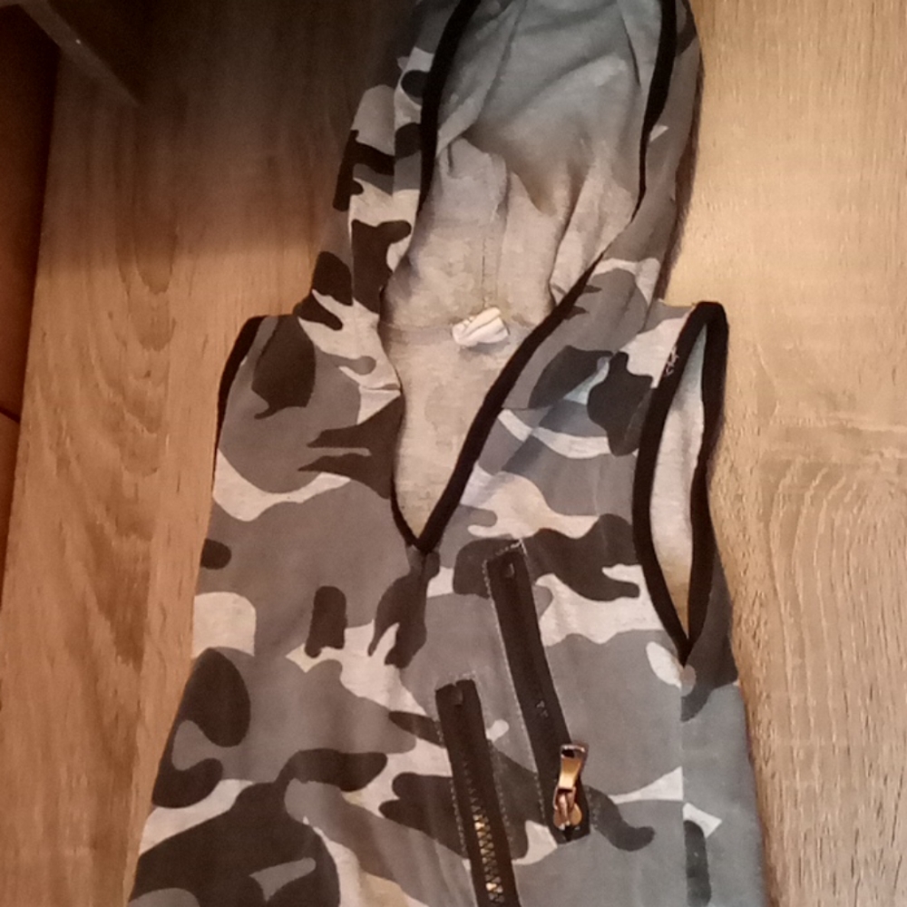 Like New! 12M Boys Camo short/tank jumpsuit